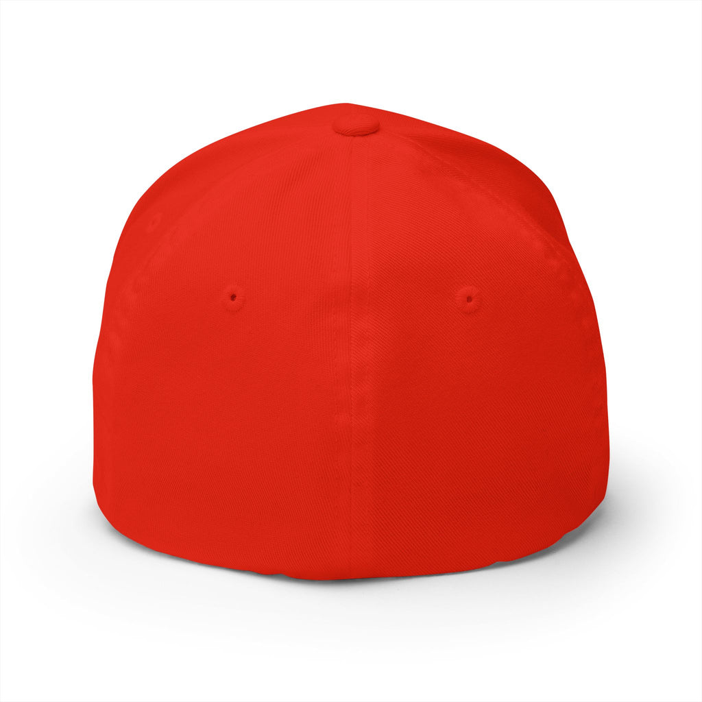 Racing Logo Embroidered Cap – "Showtime Racing Co." Flame & Checkered Flag Hat