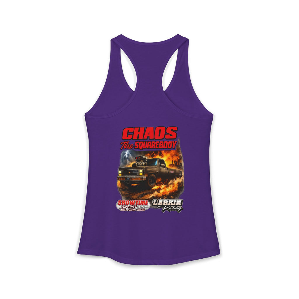 Copy of Women's Ideal Racerback Tank Chaos the Squarebody