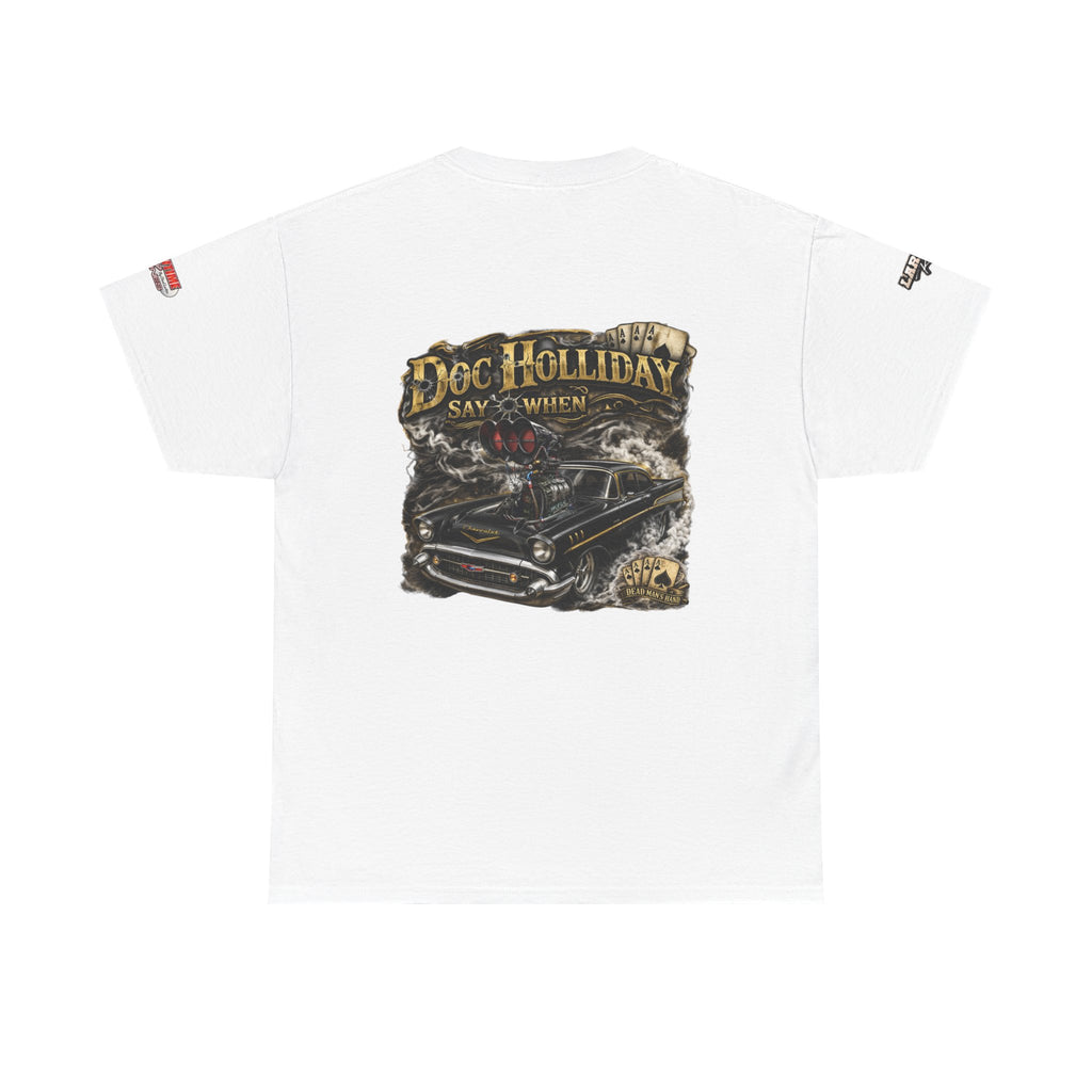Doc Holliday Graphic Tee — Vintage Heavy-Duty Recovery Shirt