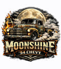 Moonshine sticker
